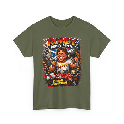 Rowdy Roddy Piper T-Shirt — Retro Wrestling Graphic Tee