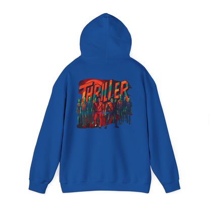 MJ 'Thriller' Retro Zombie Crew Graphic Hoodie