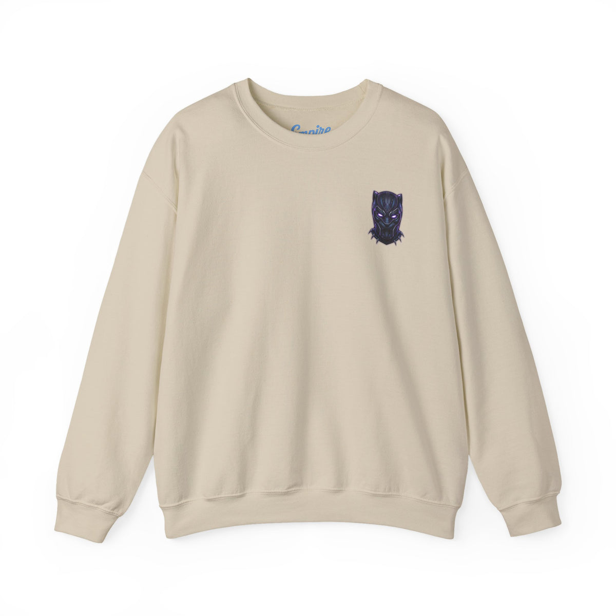 Black Panther Crewneck Sweatshirt — Marvel Black Panther Graphic