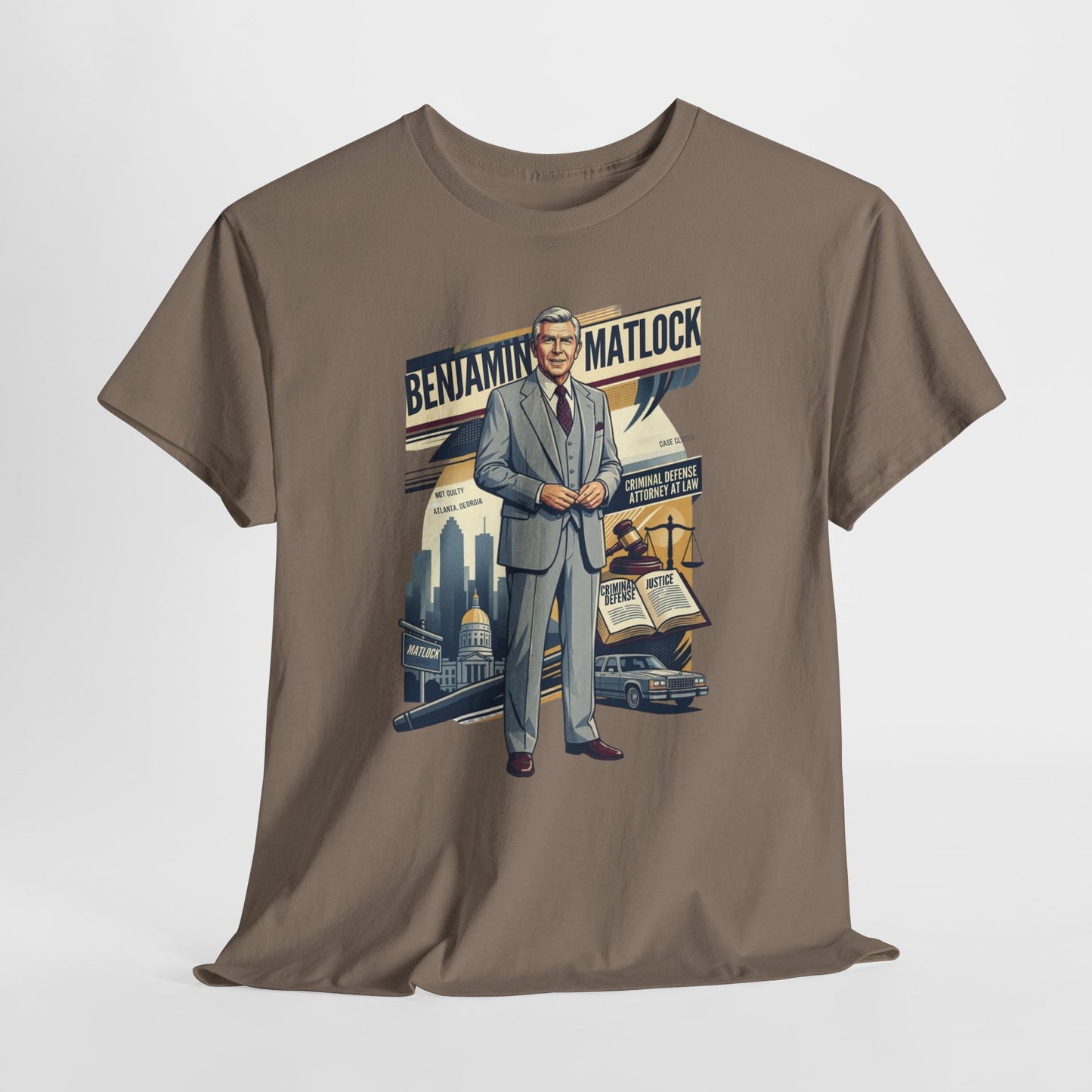 Benjamin Matlock Vintage Lawyer T-Shirt — Retro TV Attorney Tee