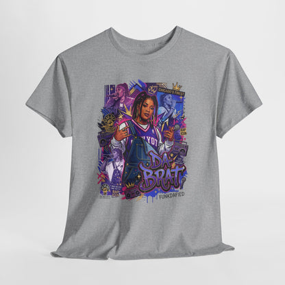 Da Brat 'You the Goat' Graphic Tee — Retro Hip-Hop Portrait Shirt