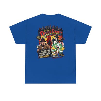 Who Framed Roger Rabbit Poster Tee — Retro Movie Graphic T-Shirt