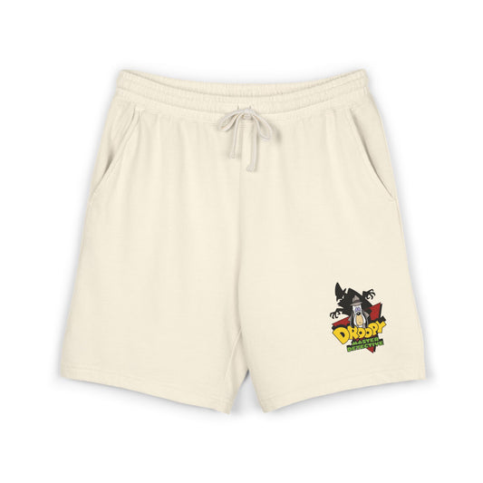 Lightweight Fleece Sweat Shorts with Vintage Surf Logo