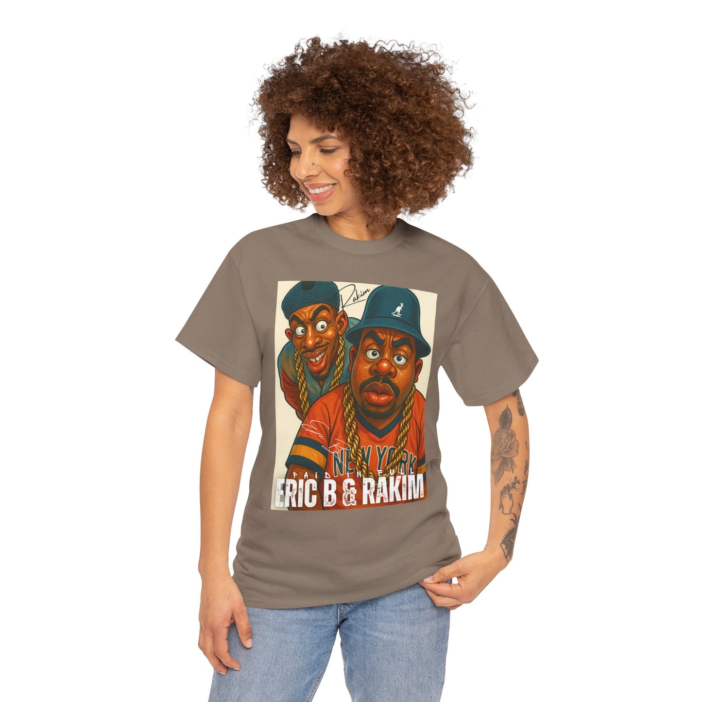 "Eric B and Rakim" Vintage Rap Duo Graphic Tee