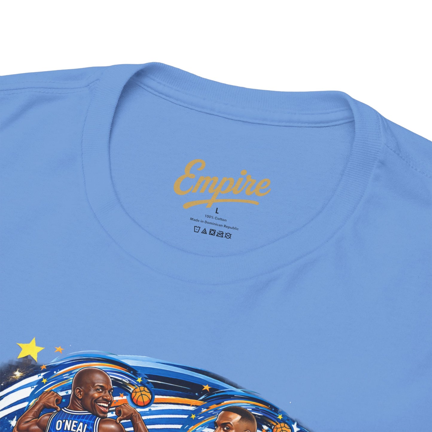 Orlando Magic Basketball Tee — Shaq & Penny Retro Cartoon Design