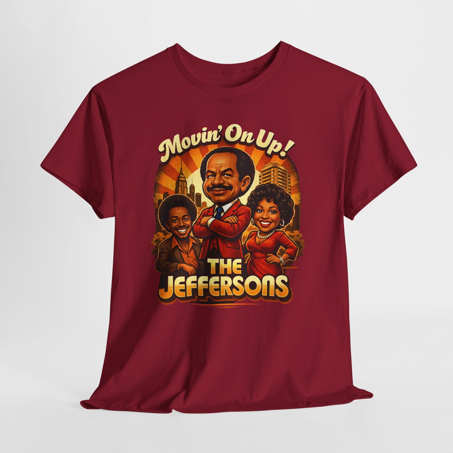 Retro TV Family Tee — 'The Jeffersons' Vintage Sitcom Graphic T-Shirt