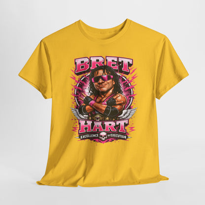 Bret Hart Tribute T-Shirt — "I Am The Best There Is" Retro Wrestling Tee