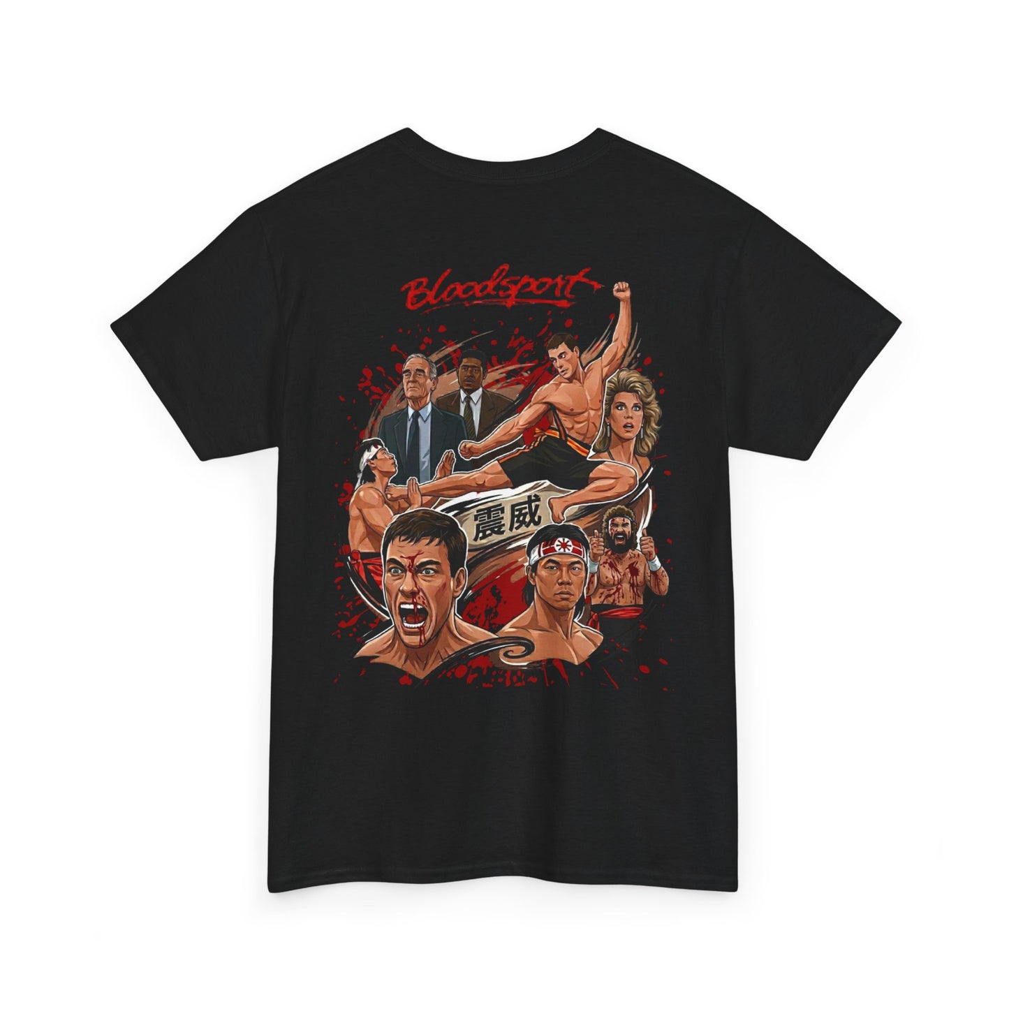 Bloodsport Movie Poster Tee — Retro Martial Arts Graphic T‑Shirt