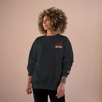 Montana Scarface Graphic Sweatshirt — "The World Is Yours" Vintage Movie Crewneck