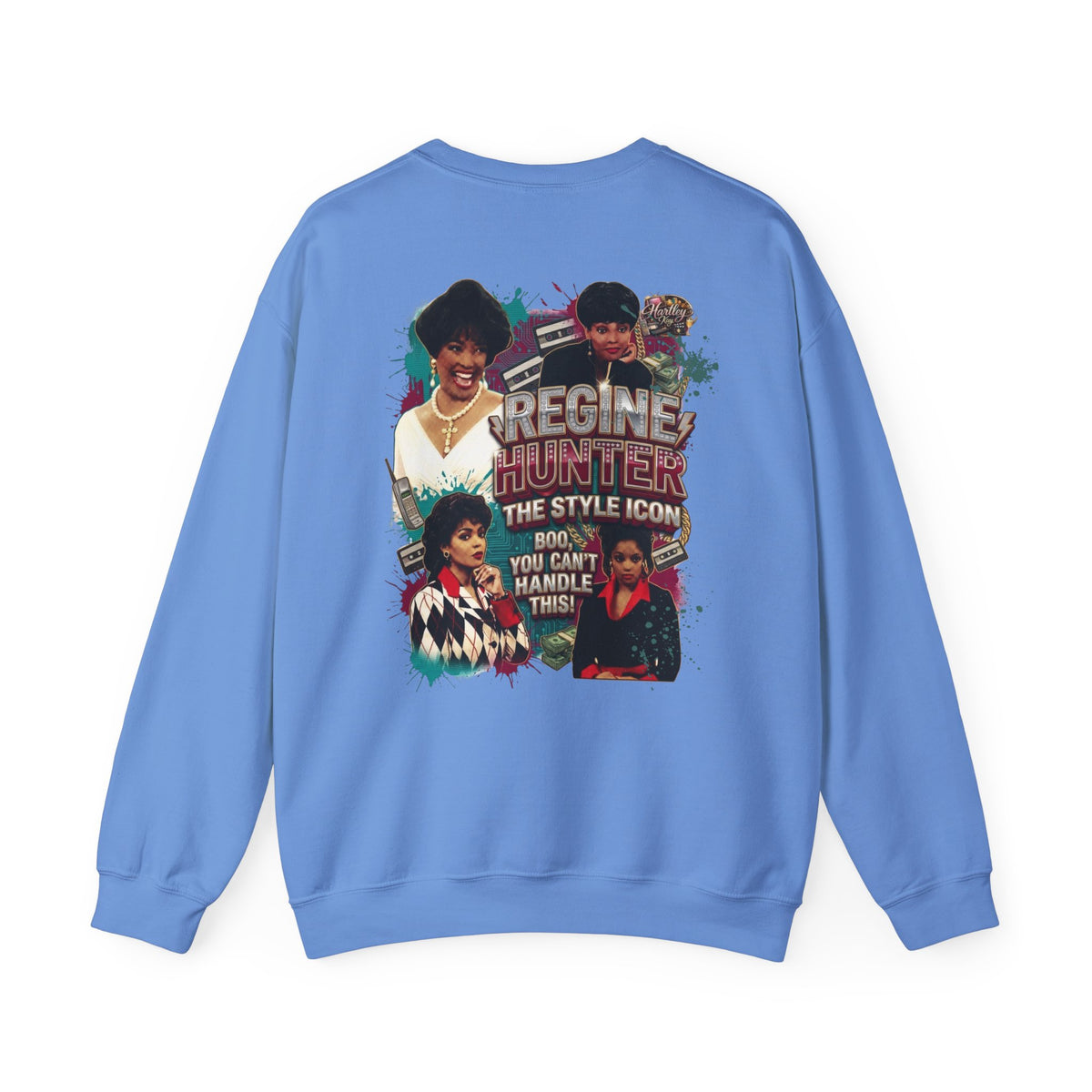 Regine Hunter Tribute Sweatshirt - "The Style Icon" Retro Graphic Crewneck