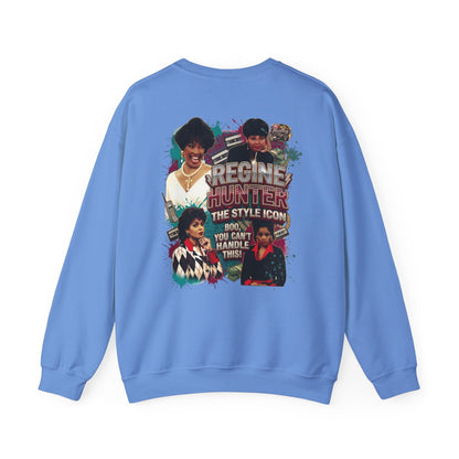 Regine Hunter Tribute Sweatshirt - "The Style Icon" Retro Graphic Crewneck