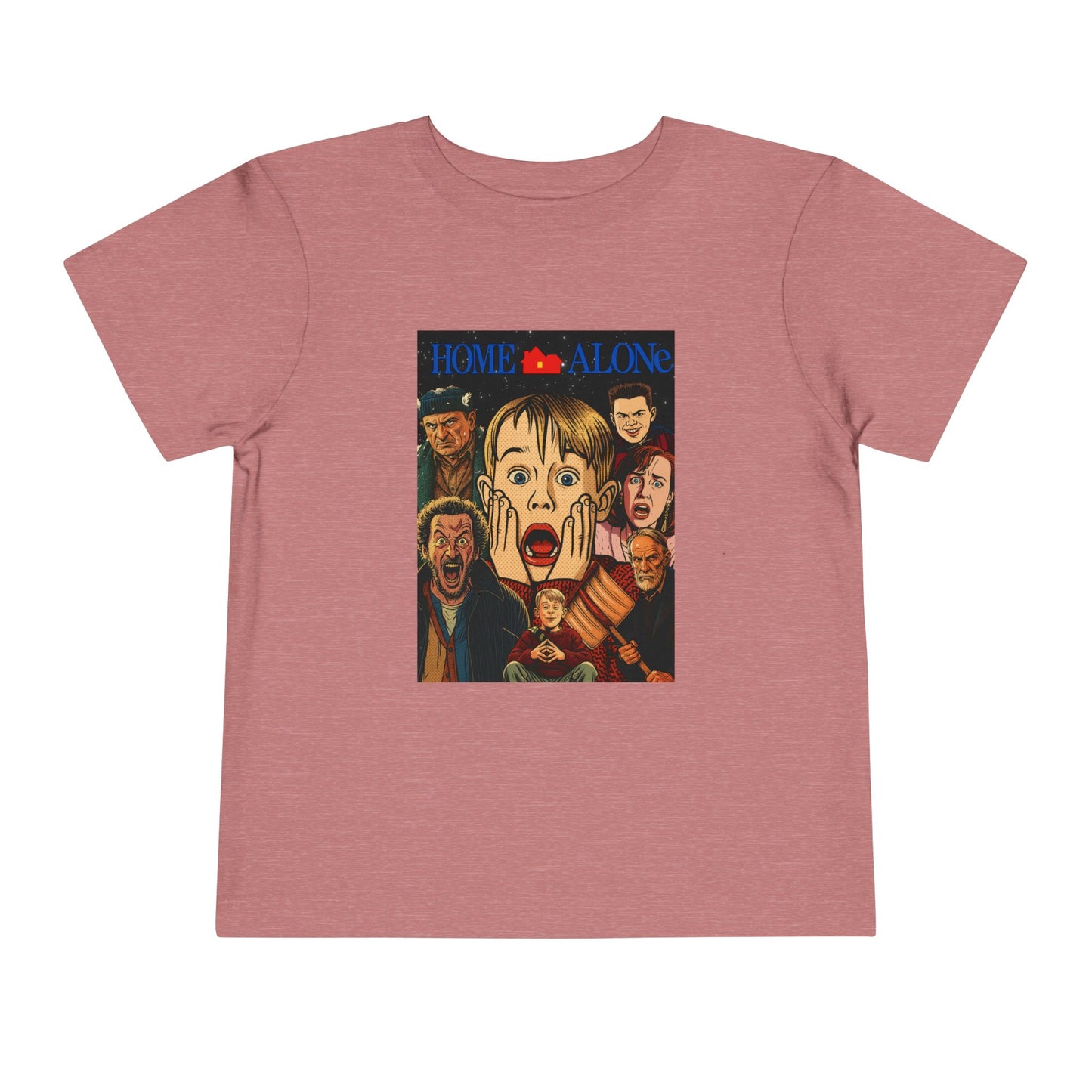 Home Alone Toddler Tee, Kid's Movie Shirt, Funny Kids T-Shirt, Halloween Costume, Birthday Gift for Boys and Girls