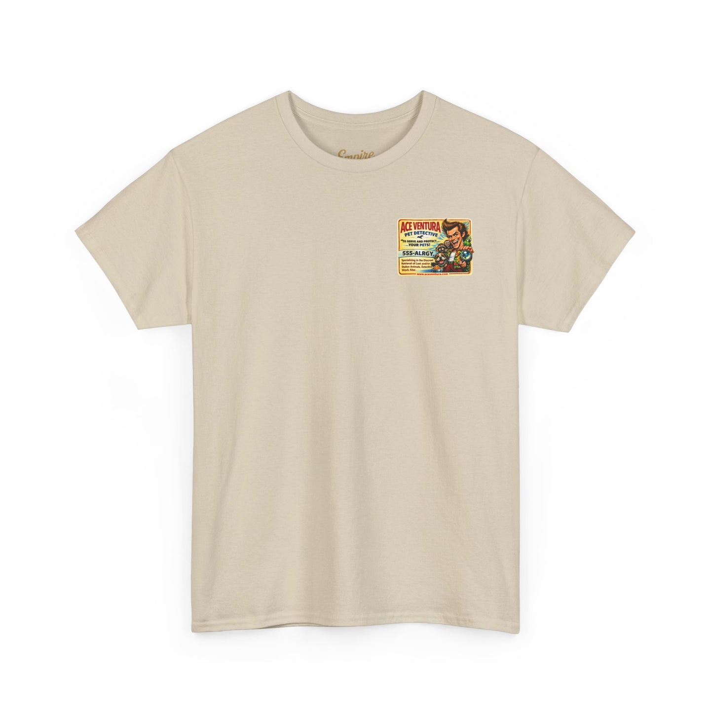 Ace Ventura Pet Detective T-Shirt – Retro 90s Comedy Movie Graphic Tee