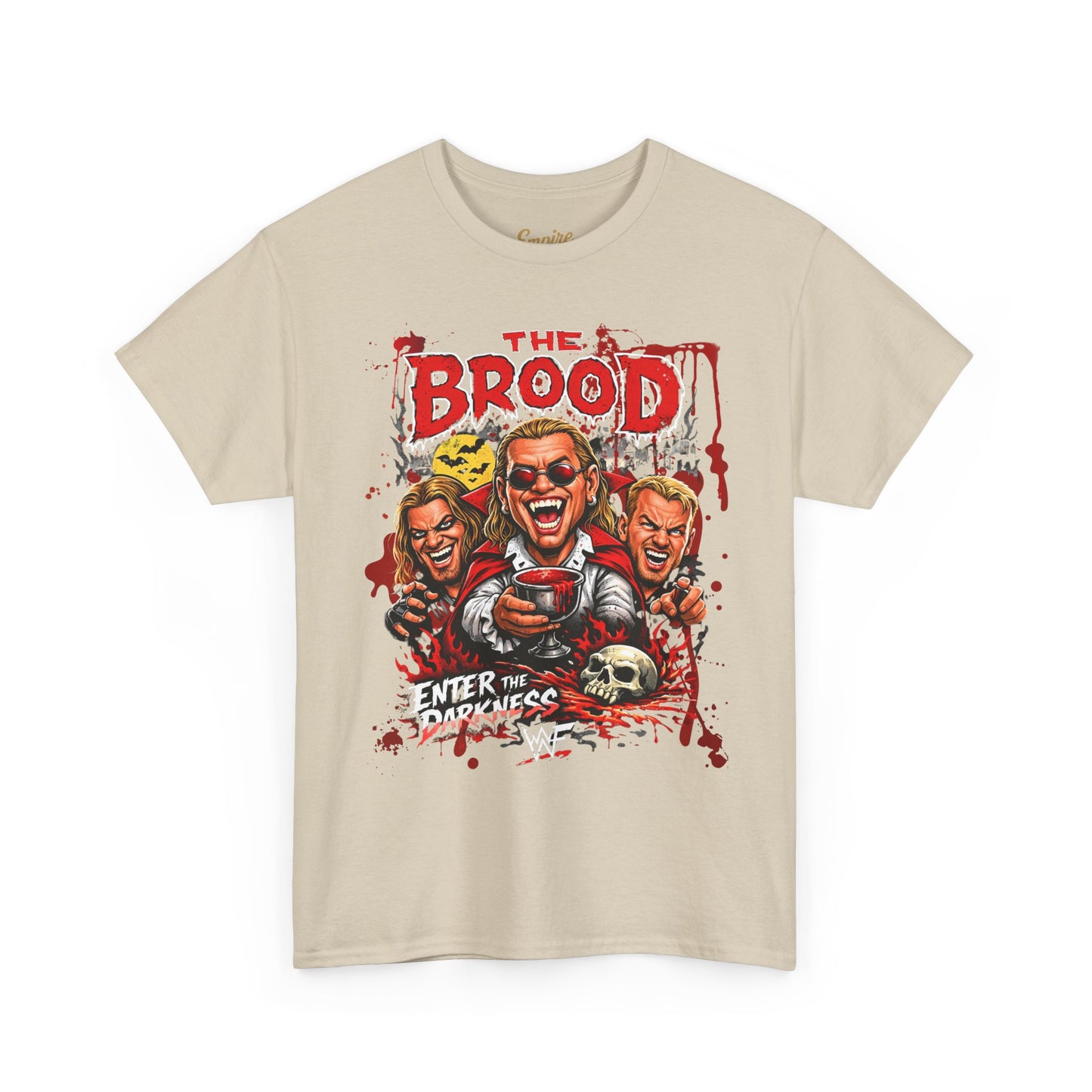 The Brood Horror Band Tee — “Enter the Darkness” Graphic T-Shirt