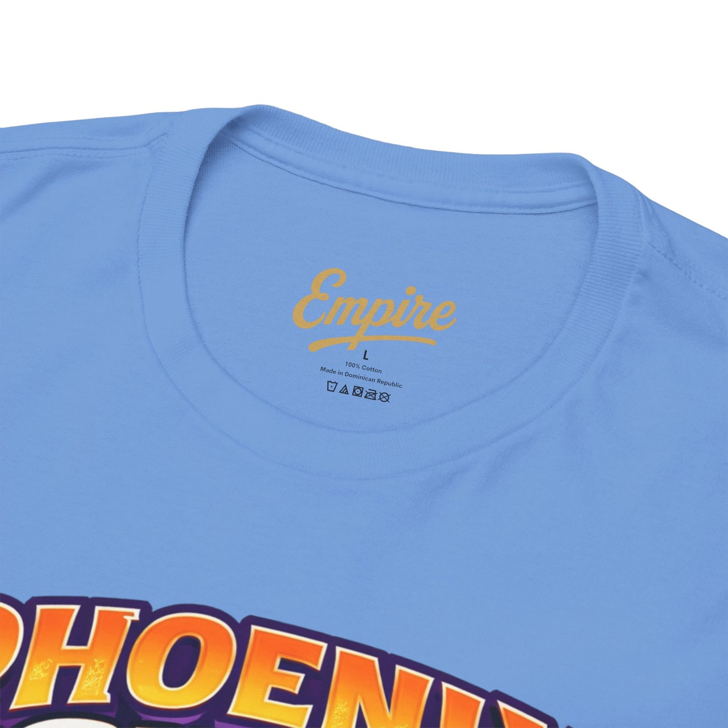 Phoenix Suns Barkley & K.J. Graphic Tee — Retro Basketball Cartoon Shirt