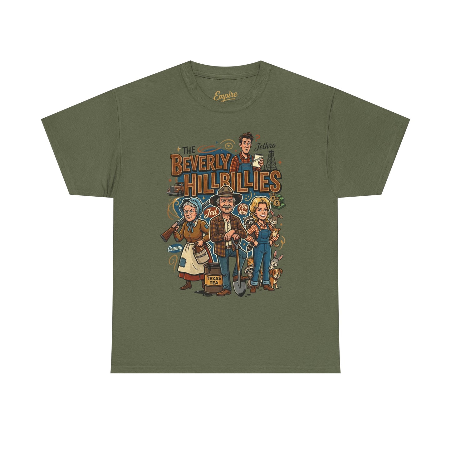 Beverly Hillbillies Retro Graphic T-Shirt