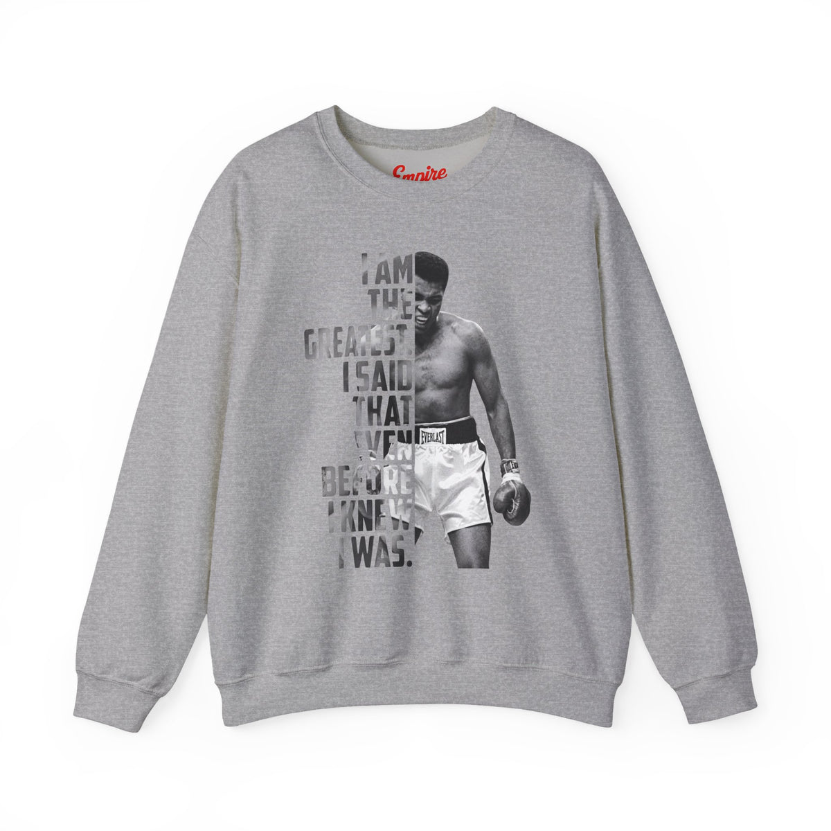 Boxing Champion 'I Am The Greatest' Crewneck Sweatshirt