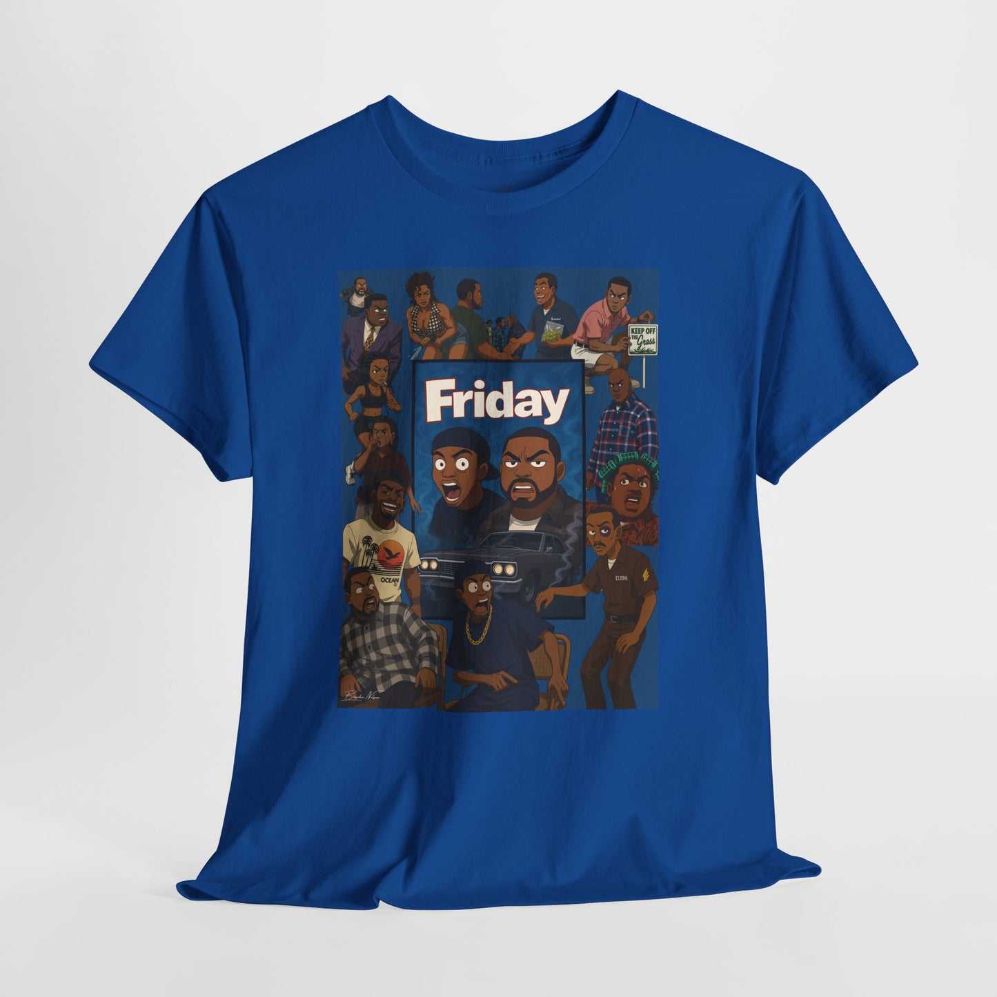 Movie 'Friday' Inspired Graphic Unisex Heavy Cotton Tee