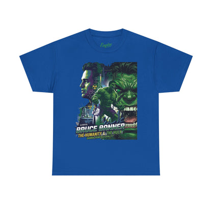 Hulk Comic Movie Poster T-Shirt – 'Bruce Banner' Graphic Tee