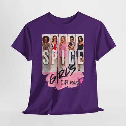 "Girl Power" Photo Tee - 90s Pop Band Vintage Graphic T-Shirt