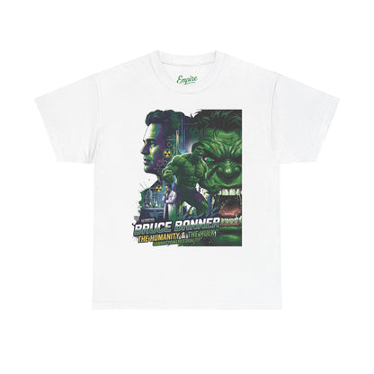 Hulk Comic Movie Poster T-Shirt – 'Bruce Banner' Graphic Tee