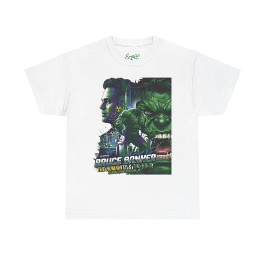 Hulk Comic Movie Poster T-Shirt – 'Bruce Banner' Graphic Tee