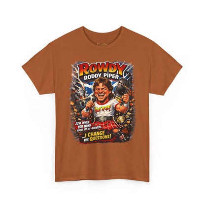 Rowdy Roddy Piper T-Shirt — Retro Wrestling Graphic Tee