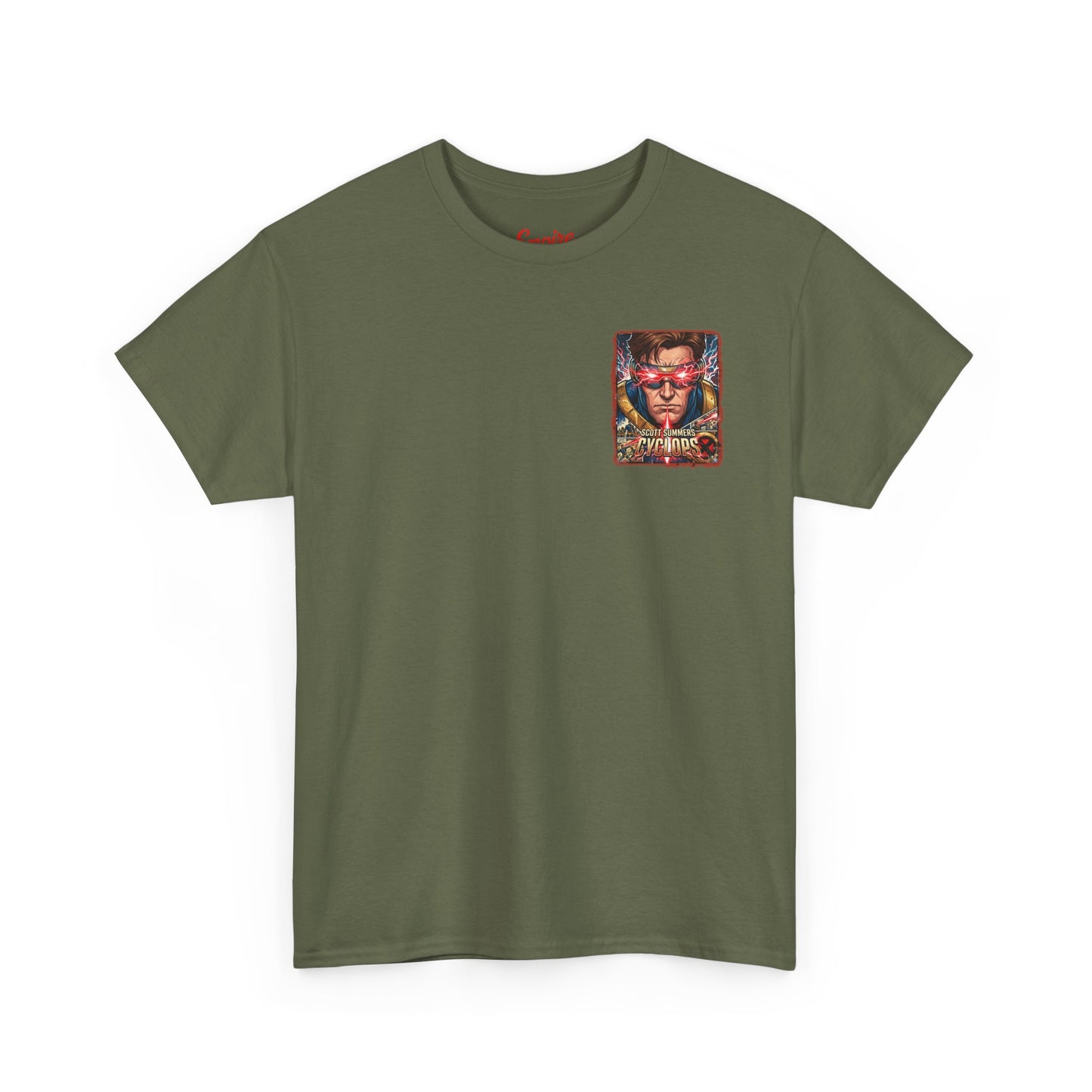 Cyclops Graphic Tee - Retro Superhero X-Men Design