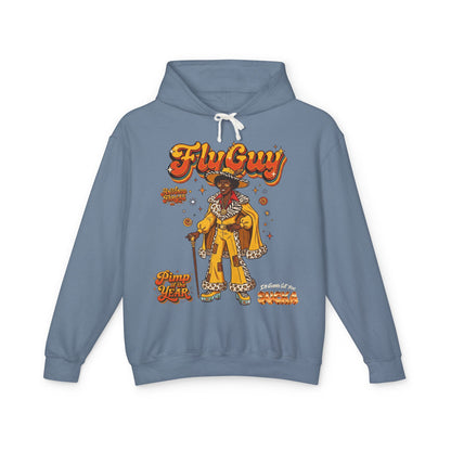 Fly Guy Retro "Pimp Of The Year" Hip-Hop Graphic Hoodie
