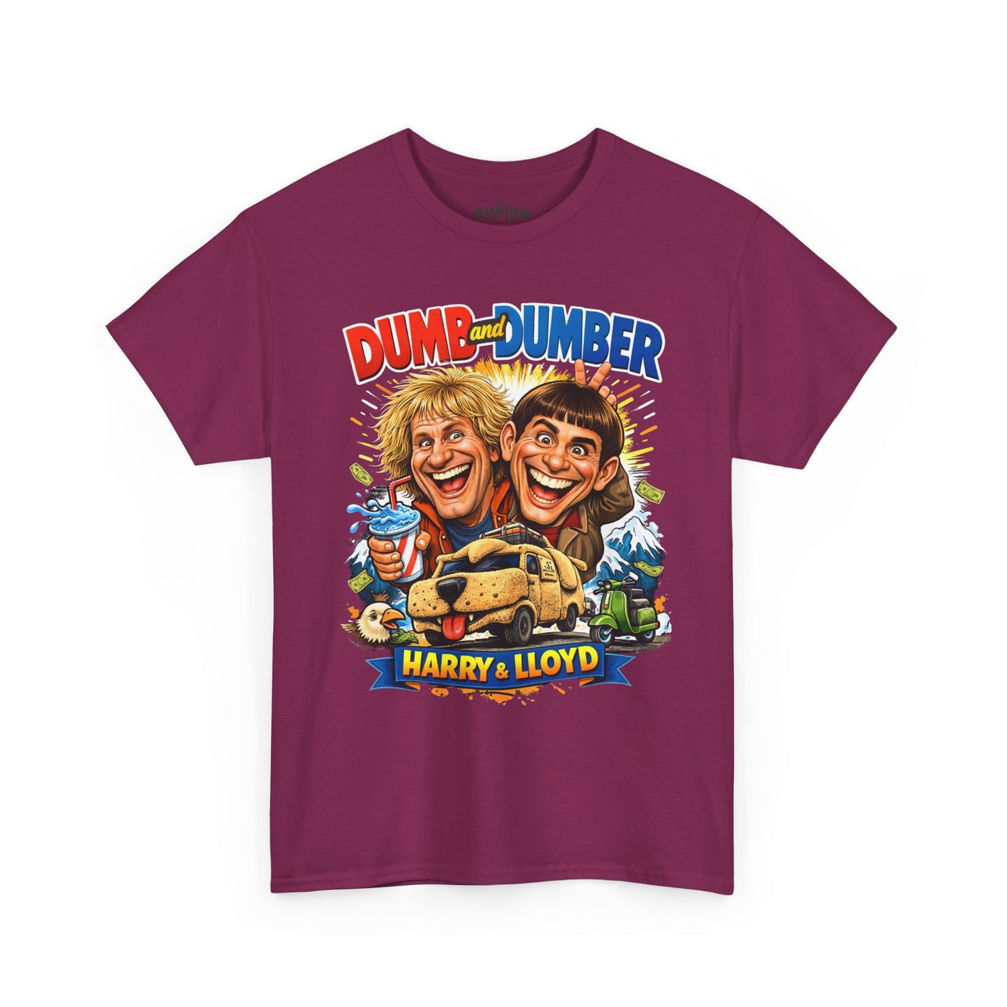 Dumb and Dumber Unisex Heavy Cotton Tee