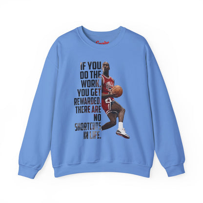 Motivational Basketball Quote Crewneck Sweatshirt
