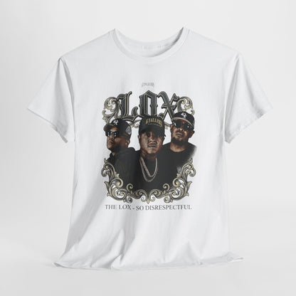 The Lox Graphic Tee Vintage Hip-Hop Portrait T-Shirt