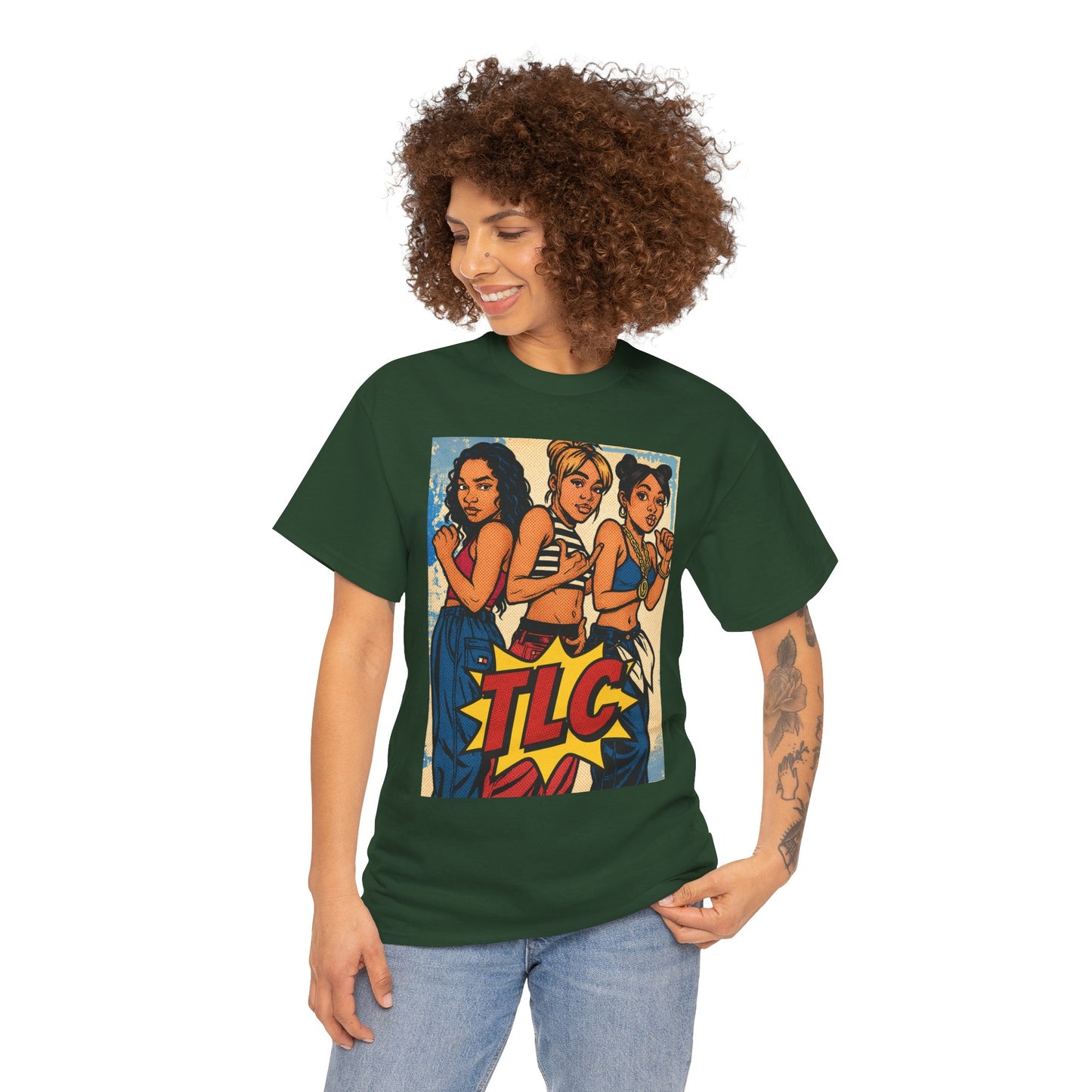 TLC Inspired Retro Graphic Shirt, 90s Nostalgia T-Shirt