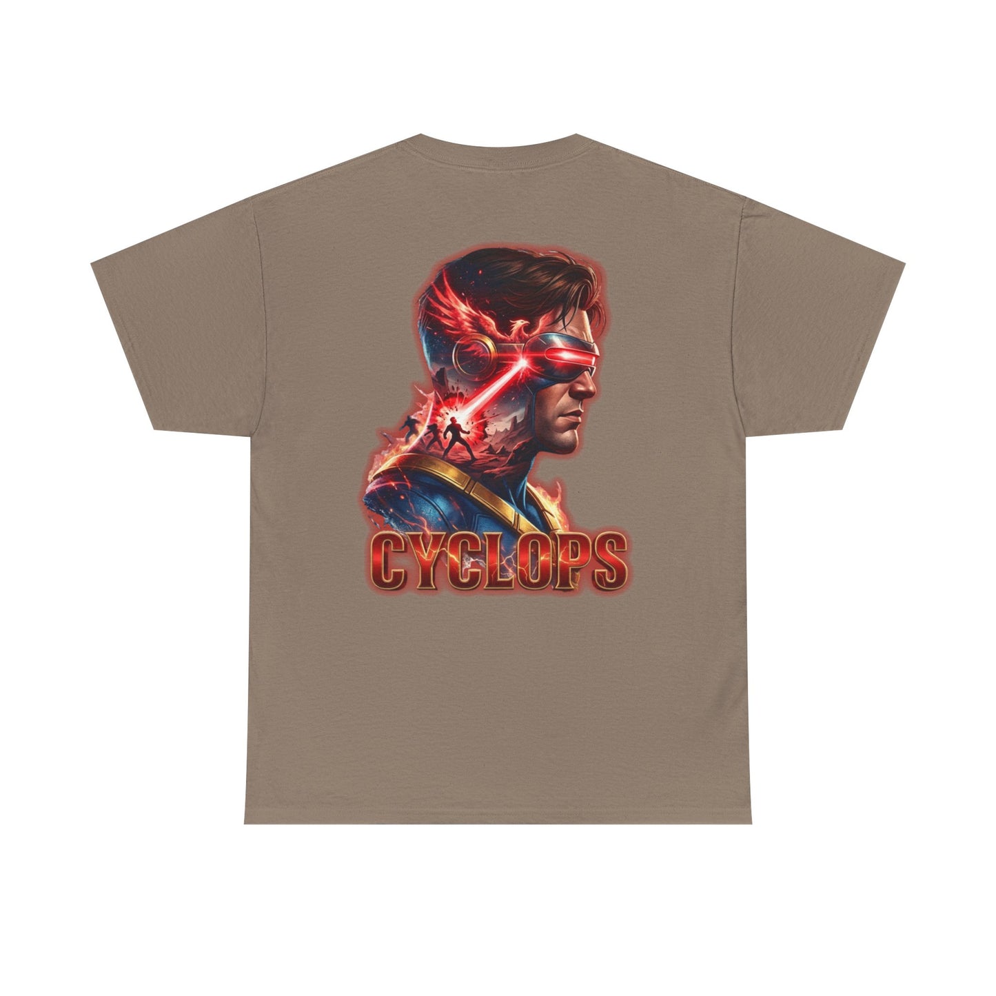 Cyclops Graphic Tee - Retro Superhero X-Men Design
