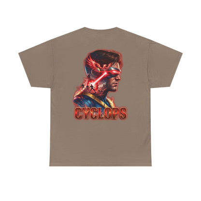 Cyclops Graphic Tee - Retro Superhero X-Men Design