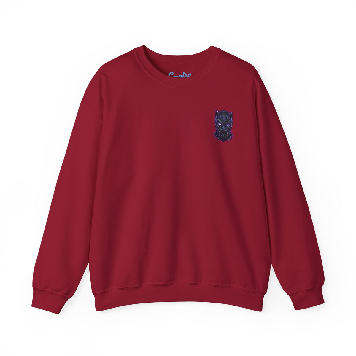 Black Panther Crewneck Sweatshirt — Marvel Black Panther Graphic