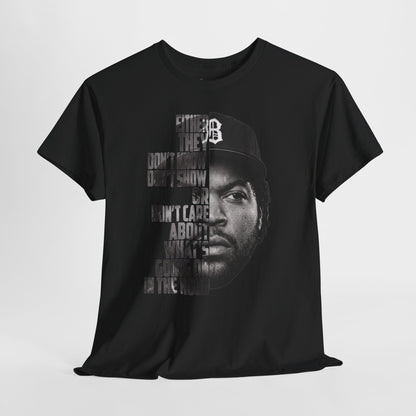 Boyz N The Hood Doughboy Half-Face Portrait with Bold Typography "Either They Don’t Know/Don’t Show"