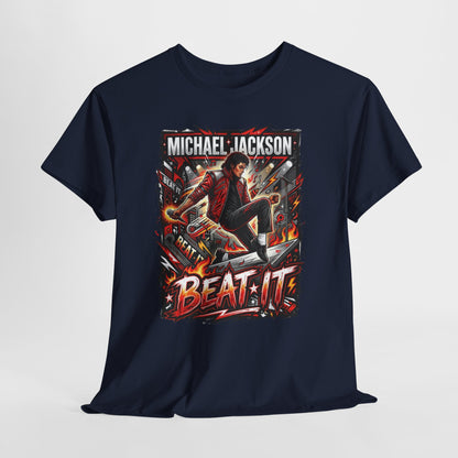 Graphic Tee — 'Beat It' Retro Dance Design