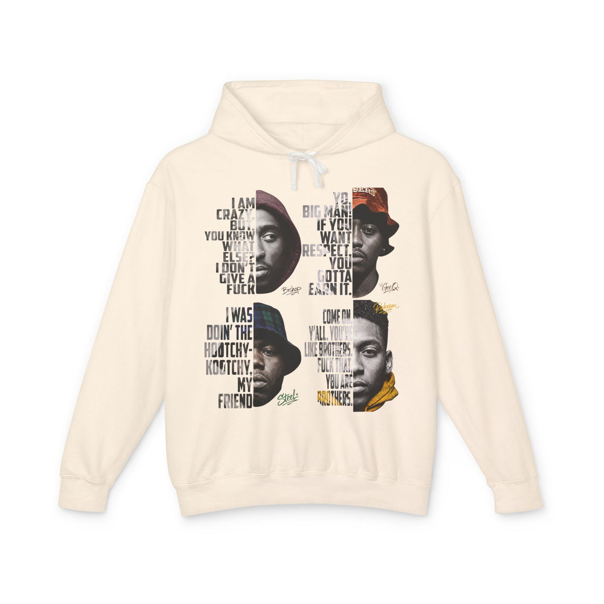 Wrecking Crew "Juice" Movie Legends Graphic Hoodie — Vintage 90s Portraits