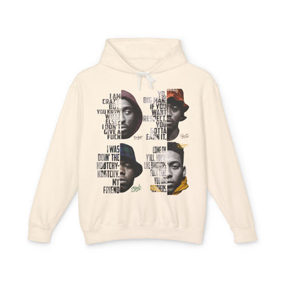 Wrecking Crew "Juice" Movie Legends Graphic Hoodie — Vintage 90s Portraits