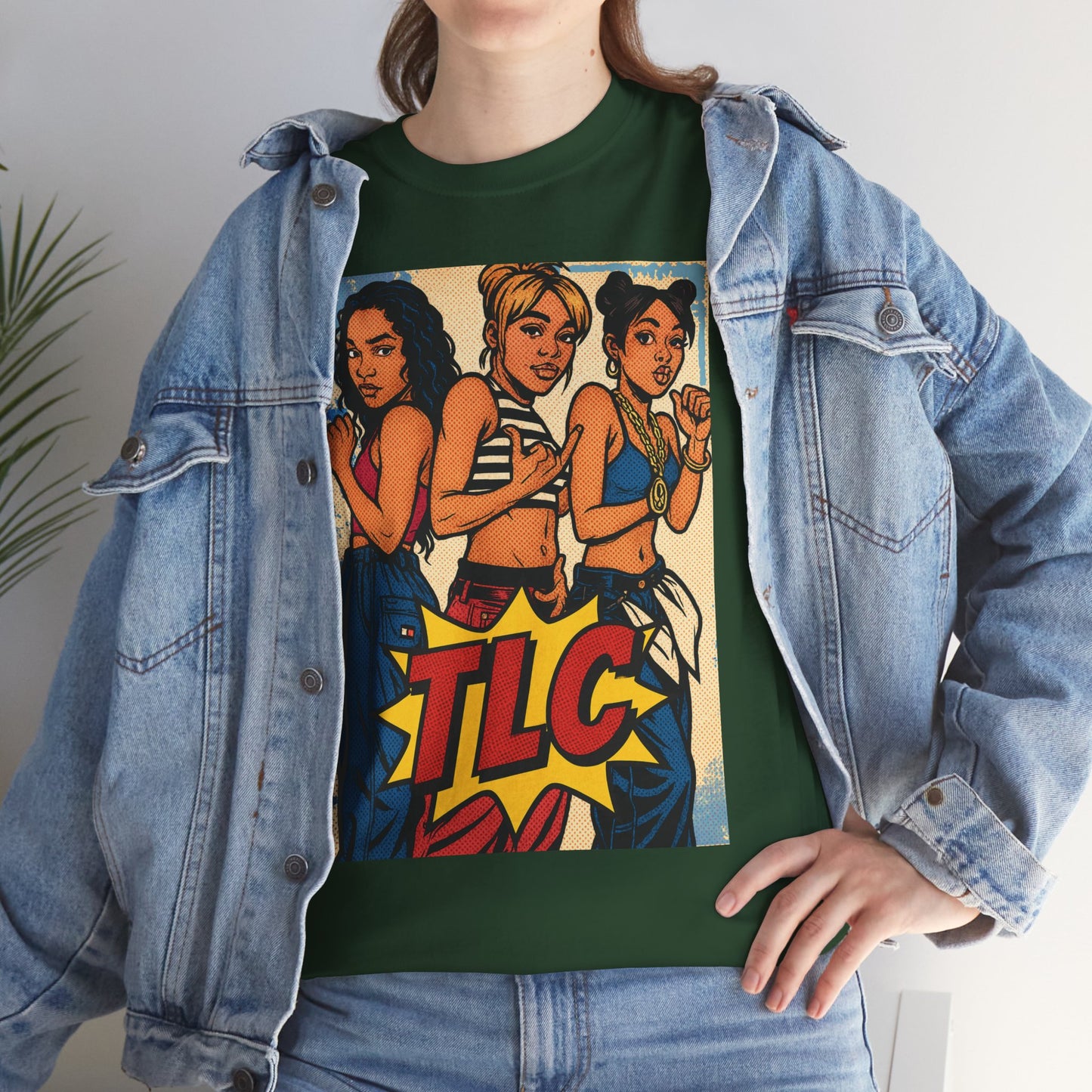 TLC Inspired Retro Graphic Shirt, 90s Nostalgia T-Shirt