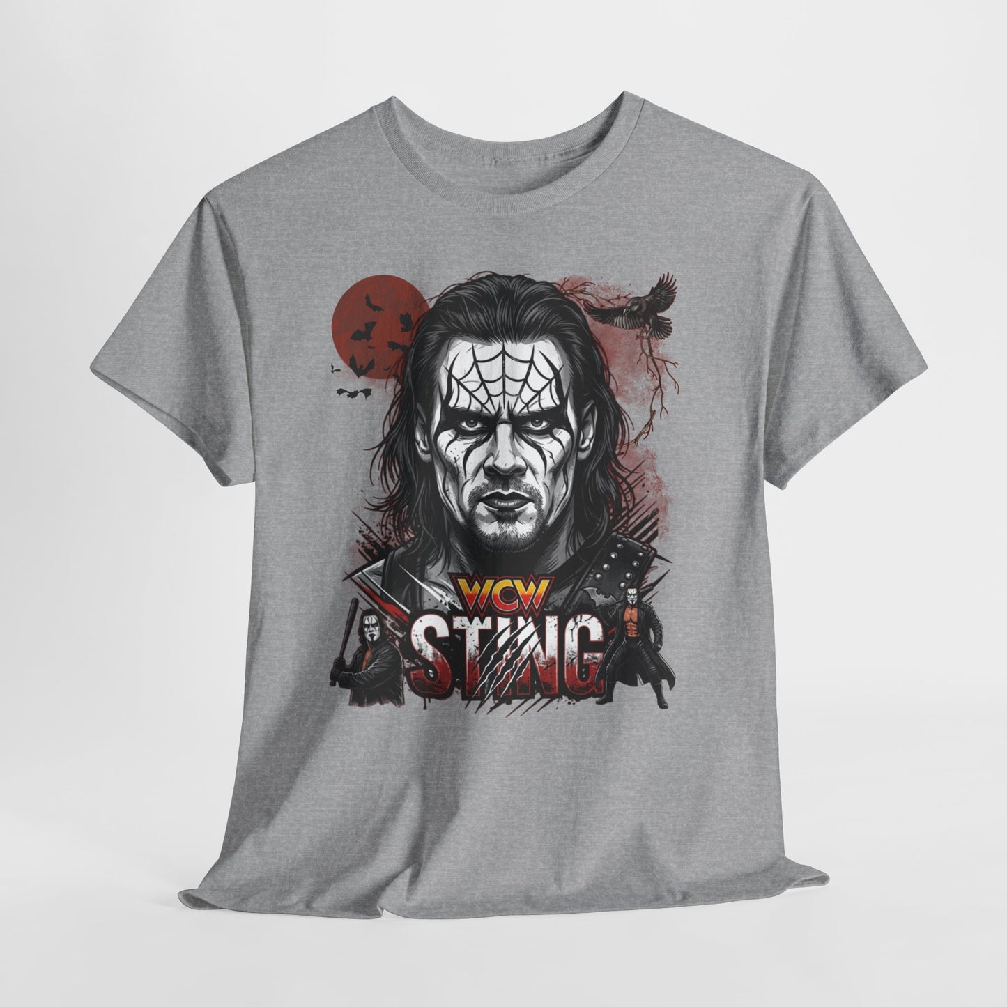 WCW Sting Wrestling T-Shirt — Vintage Gothic Pro Wrestler Tee