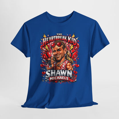 Shawn Michaels "Heartbreak Kid" Graphic Tee - Retro Wrestling Fan Shirt