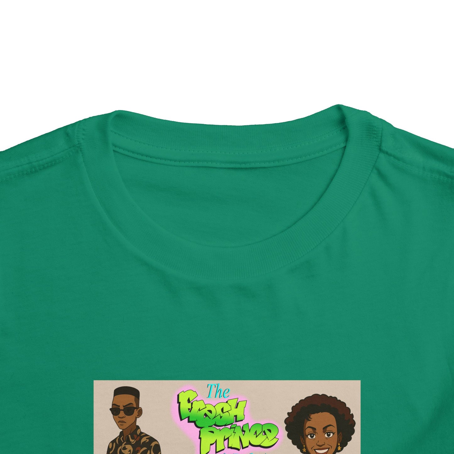 Cool Fresh Prince Cartoon Family Toddler Tee, Fun Kids T-Shirt, Unique Gift for Birthdays, Family Reunion, Playdate Outfit, Everyday Wear