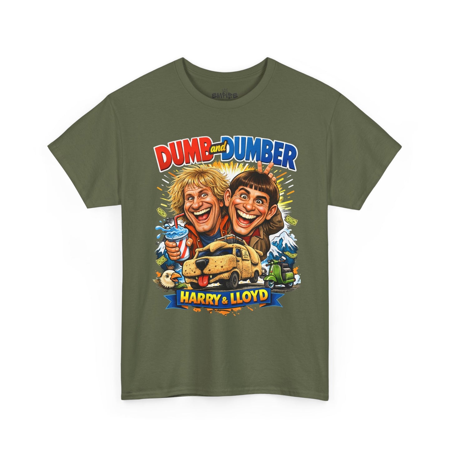 Dumb and Dumber Unisex Heavy Cotton Tee