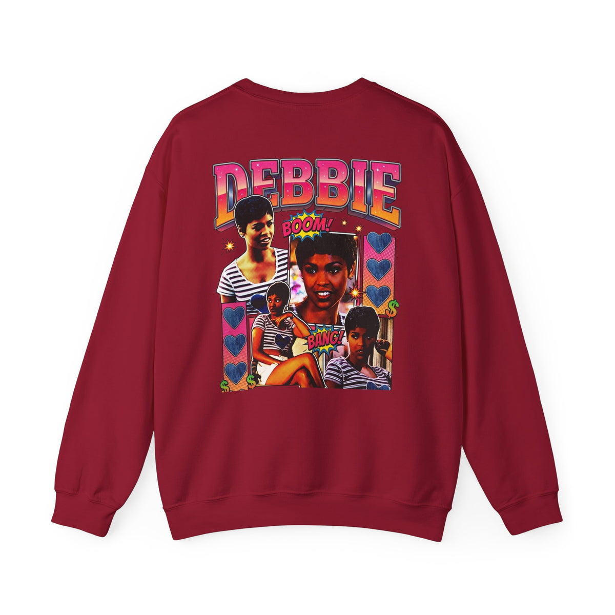 Debbie Retro Photo Collage Crewneck Sweatshirt