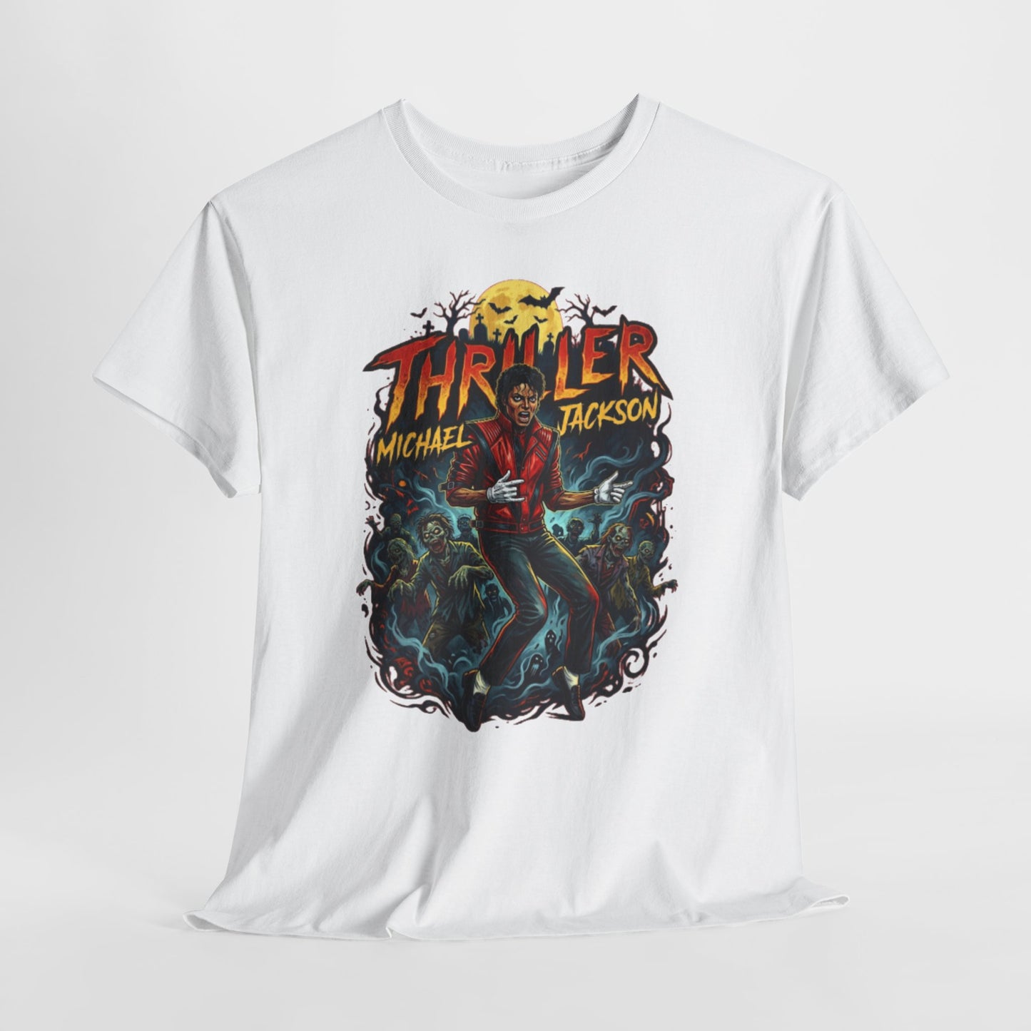 Thriller Graphic Tee — Retro Halloween Pop Music T-Shirt