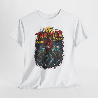 Thriller Graphic Tee — Retro Halloween Pop Music T-Shirt