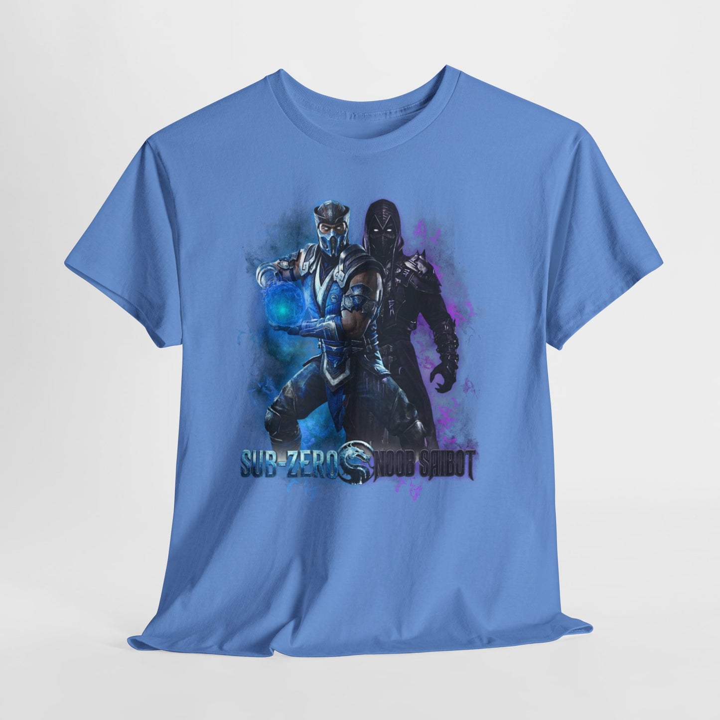 Mortal Kombat Sub-Zero & Noob Saibot Graphic Tee — Gamers' Retro Fighting Shirt
