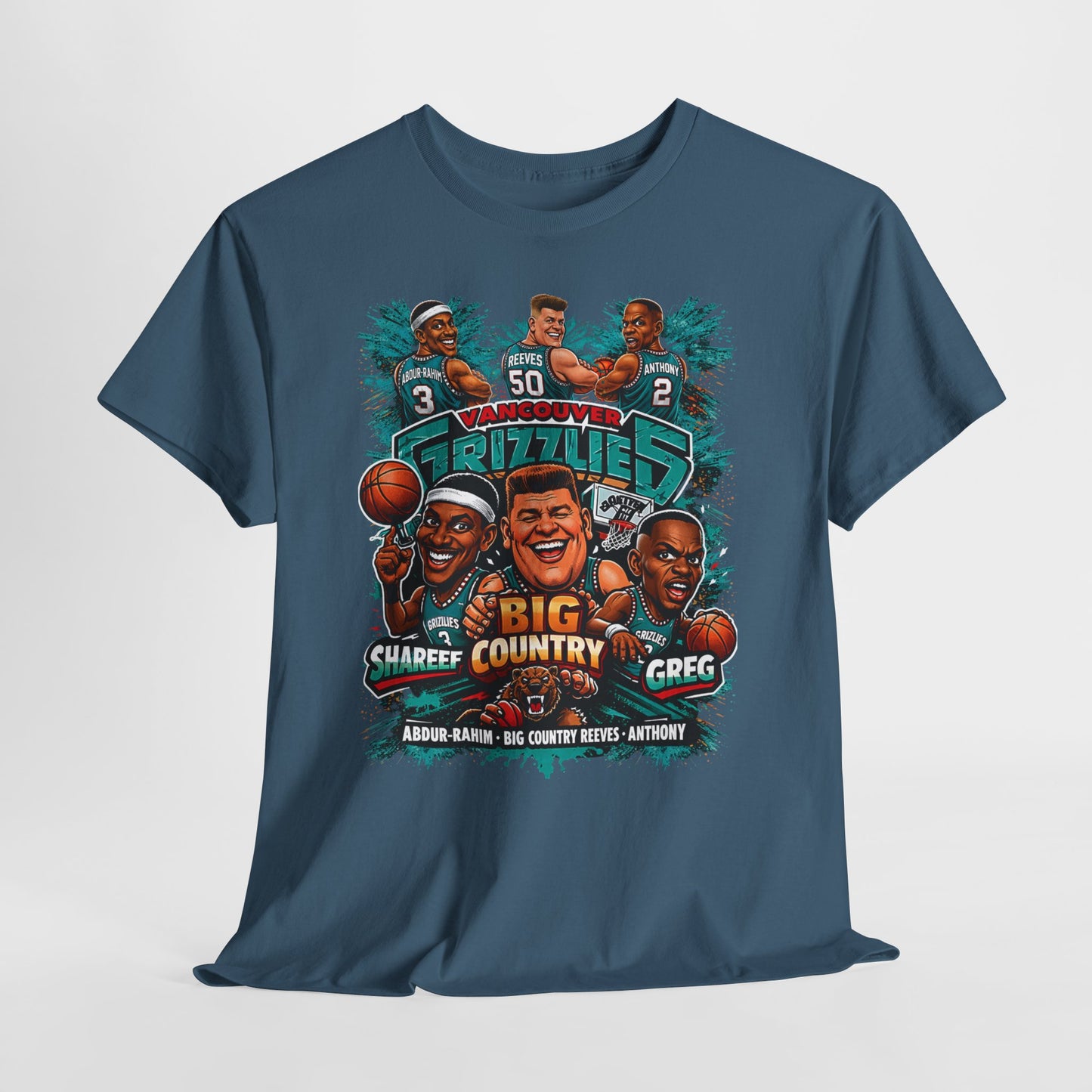 Grizzlies Big Country Basketball Tee